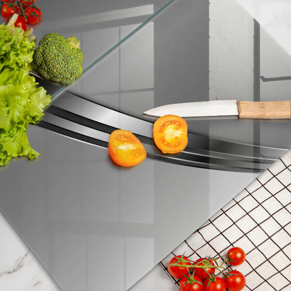 Herdabdeckung Metallabstraktion