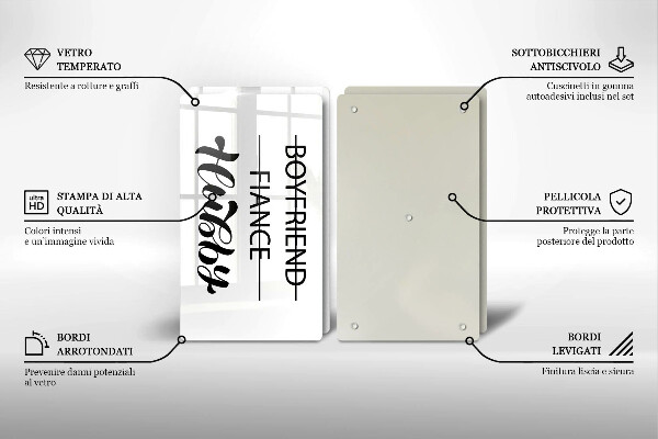 Herdabdeckung Inschrift Satz Muster