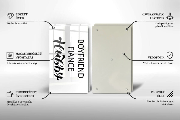 Herdabdeckung Inschrift Satz Muster