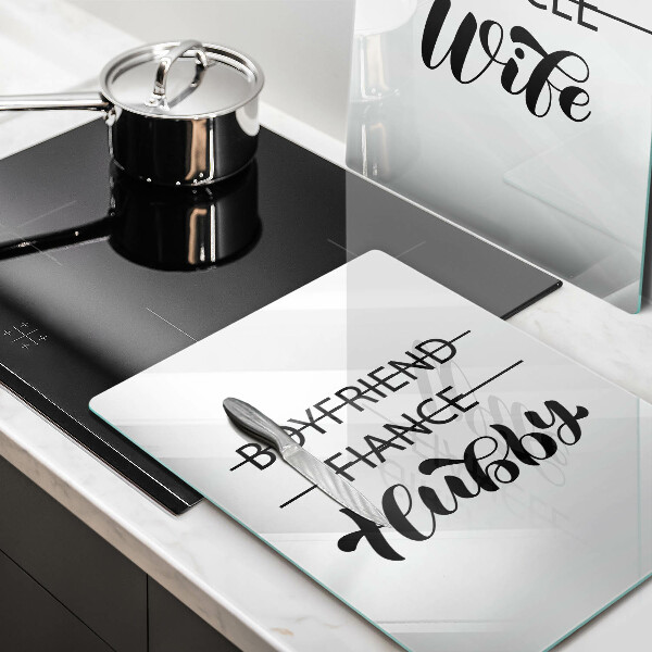 Herdabdeckung Inschrift Satz Muster