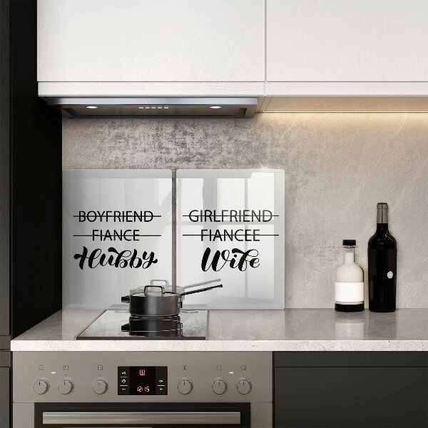 Herdabdeckung Inschrift Satz Muster