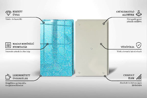 Herdabdeckung Osterthema