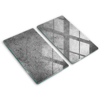 Herdabdeckung Betonsteinstruktur