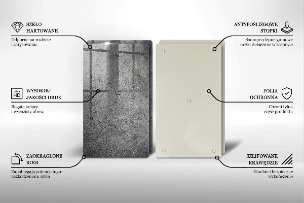 Herdabdeckung Betonsteinstruktur