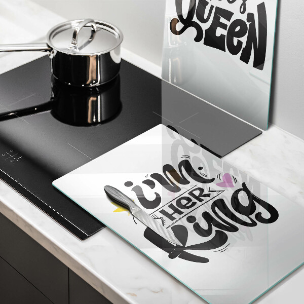 Herdabdeckung Inschrift Satz