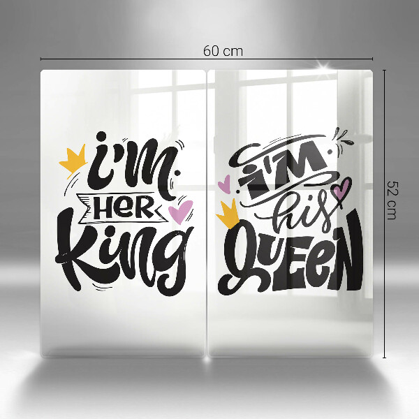 Herdabdeckung Inschrift Satz