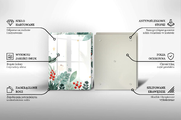 Herdabdeckung Aquarellblätter