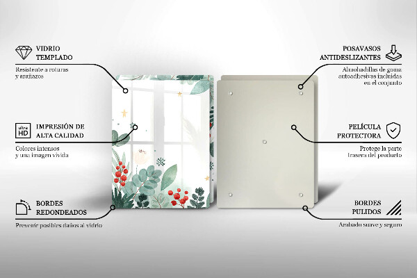 Herdabdeckung Aquarellblätter