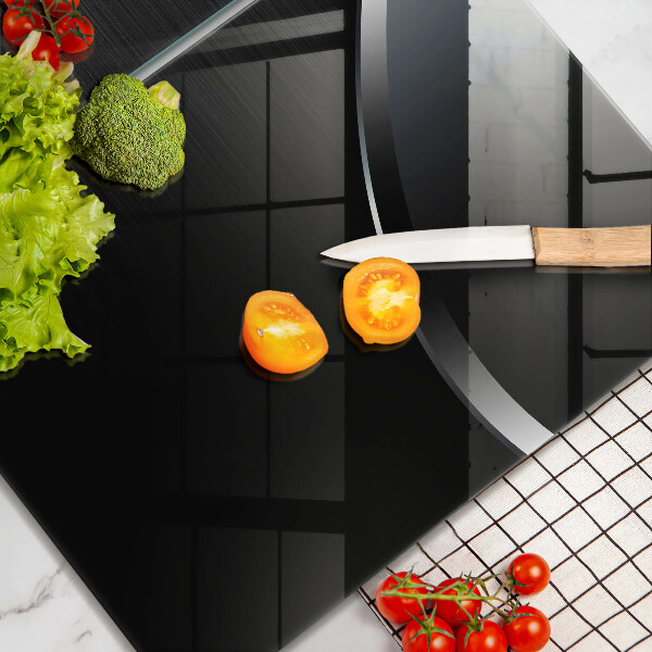 Herdabdeckung Metallabstraktion