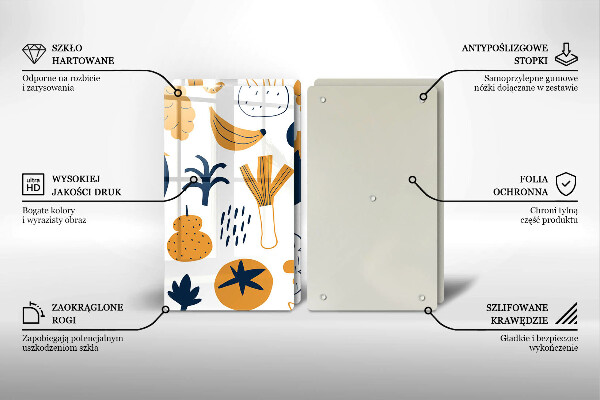 Herdabdeckung Lebensmittelillustration