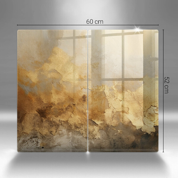 Herdabdeckplatte glas Reichhaltige Textur