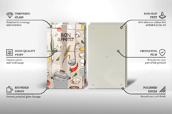 Herdabdeckplatte glas Küchenillustration