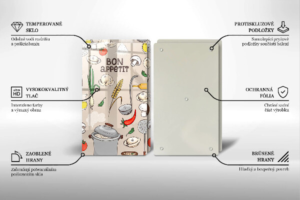 Herdabdeckplatte glas Küchenillustration