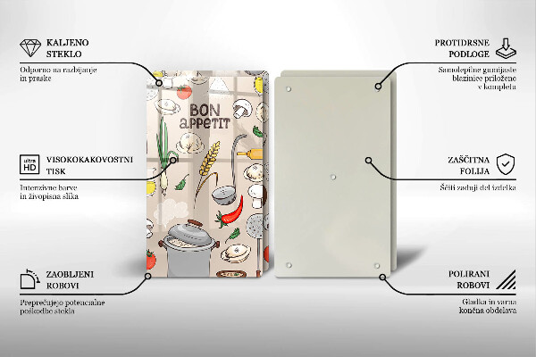 Herdabdeckplatte glas Küchenillustration