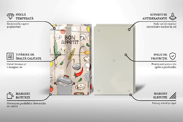 Herdabdeckplatte glas Küchenillustration