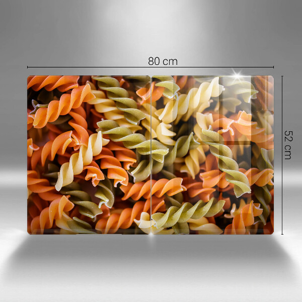 Herdabdeckplatte glas Fusilli