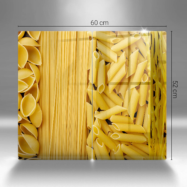 Herdabdeckplatte glas Pasta