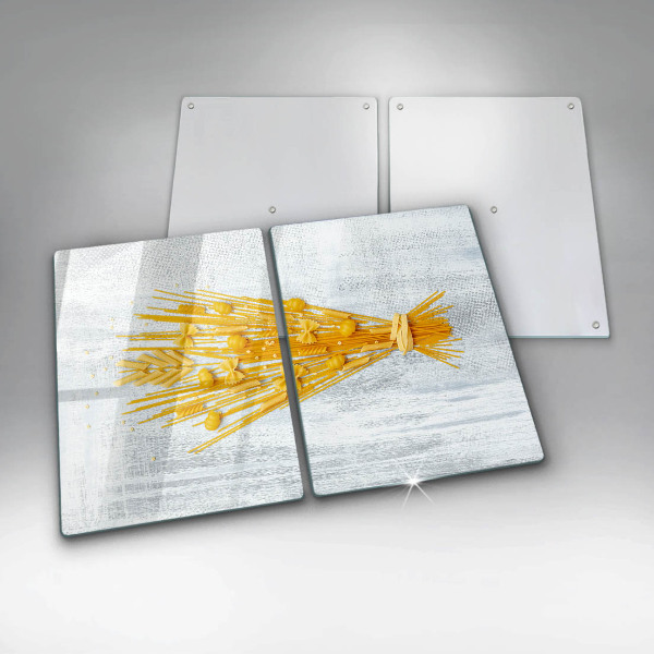 Herdabdeckplatte glas Pasta