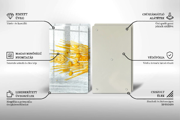 Herdabdeckplatte glas Pasta