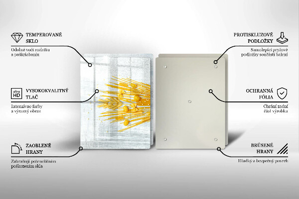 Herdabdeckplatte glas Pasta