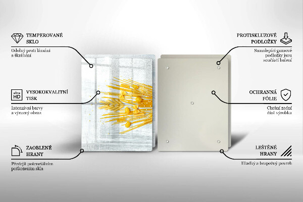 Herdabdeckplatte glas Pasta