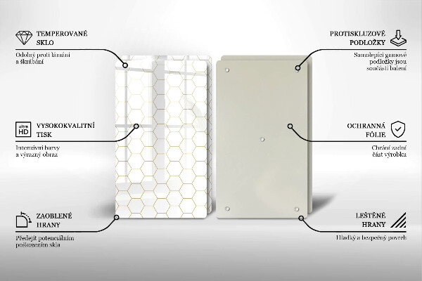 Herdabdeckplatte glas Abstrakte Muster
