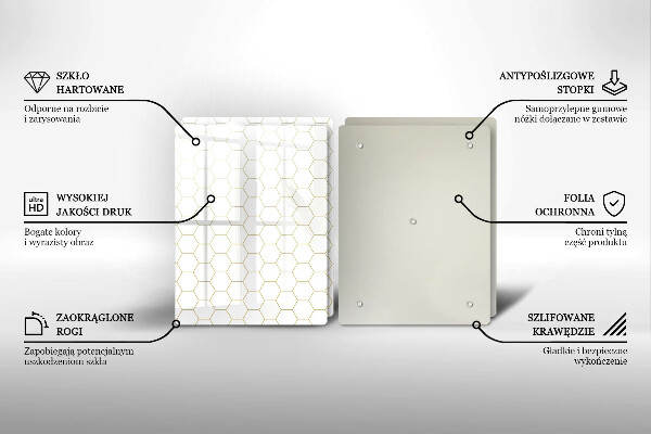 Herdabdeckplatte glas Abstrakte Muster