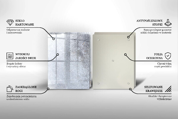 Herdabdeckplatte glas Abstraktion