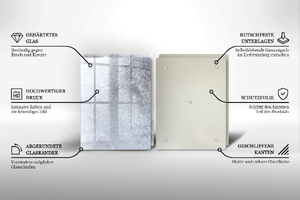 Herdabdeckplatte glas Abstraktion