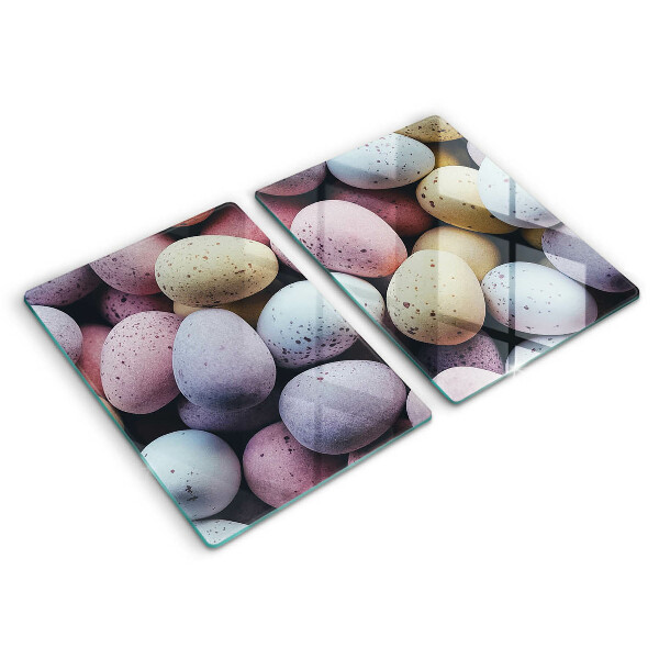 Herdabdeckplatte glas Ostereier
