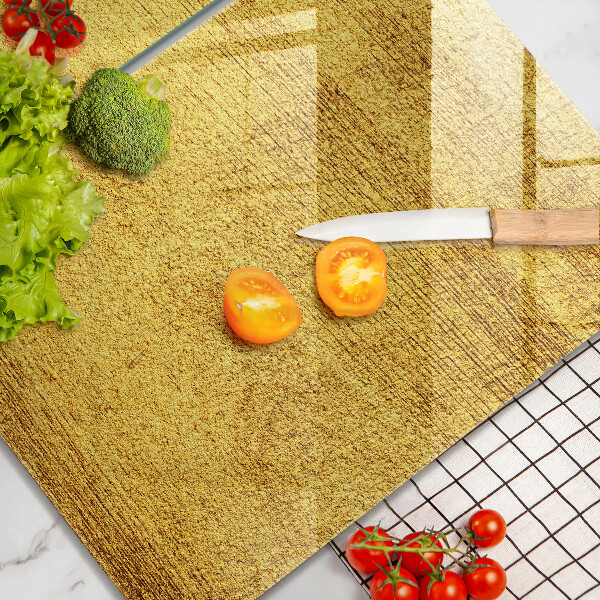 Herdabdeckplatte glas Gelbe Abstraktion