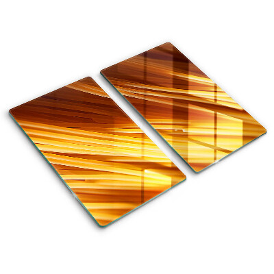 Herdabdeckplatte glas Spaghetti-Nudeln