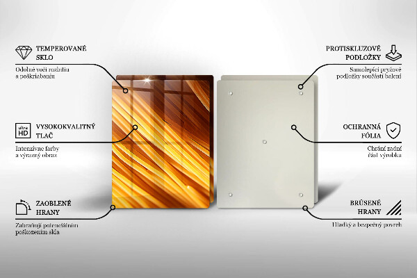 Herdabdeckplatte glas Spaghetti-Nudeln