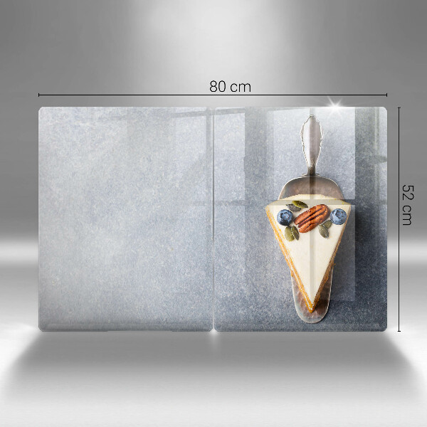 Herdabdeckung Stück Kuchen