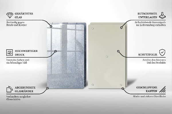 Herdabdeckung Stück Kuchen