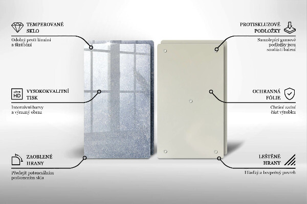 Herdabdeckung Stück Kuchen