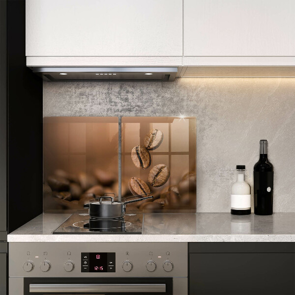 Herdabdeckung Kaffeebohnen