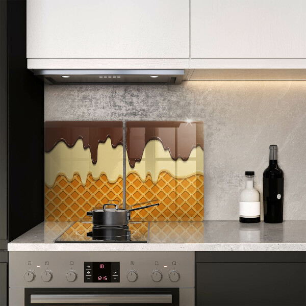 Herdabdeckung Eistüte-Illustration