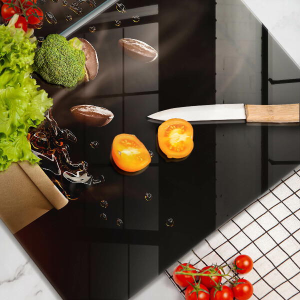 Herdabdeckung Heiße Kaffeebohnen