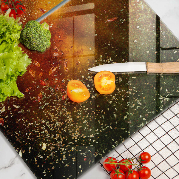 Herdabdeckung Bunte Gewürze