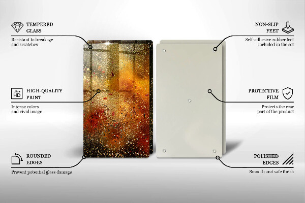 Herdabdeckung Bunte Gewürze