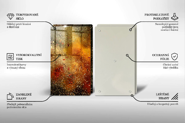 Herdabdeckung Bunte Gewürze