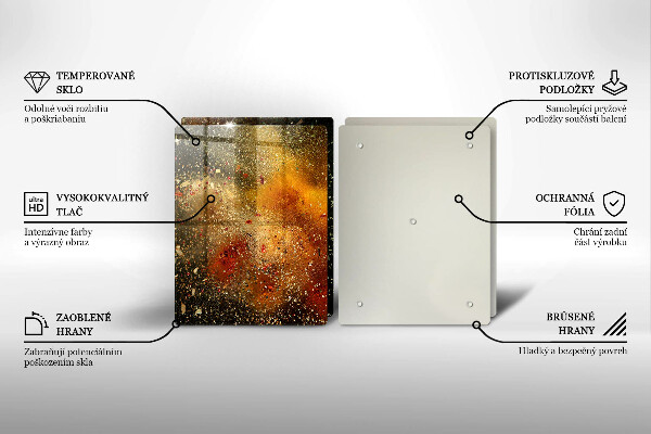 Herdabdeckung Bunte Gewürze