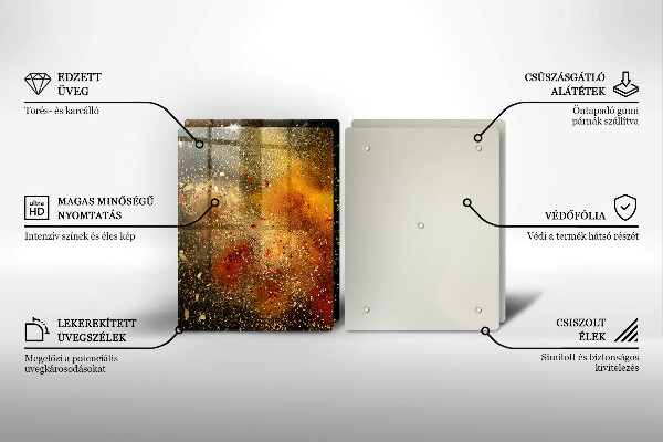 Herdabdeckung Bunte Gewürze