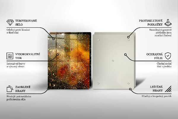 Herdabdeckung Bunte Gewürze