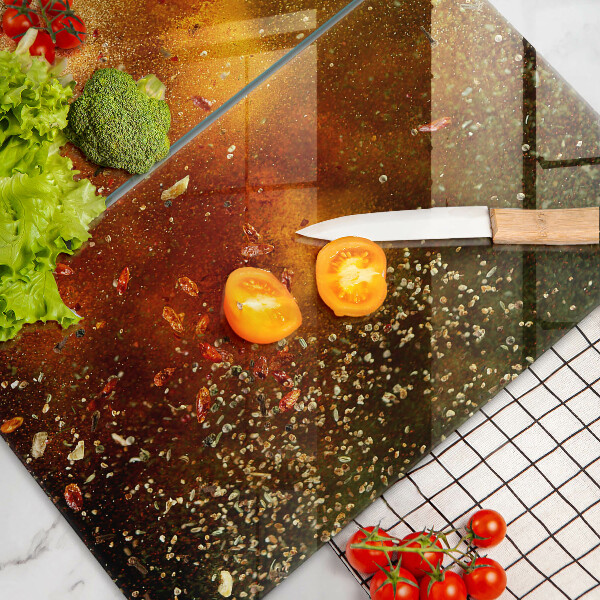 Herdabdeckung Bunte Gewürze