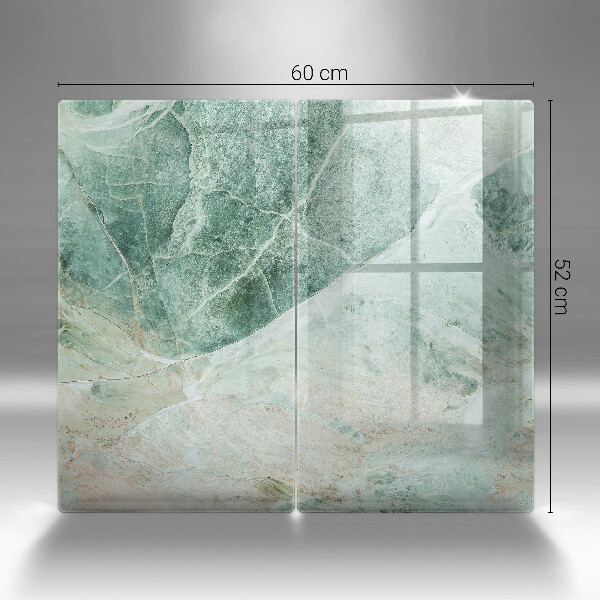 Herdabdeckung Steinstruktur