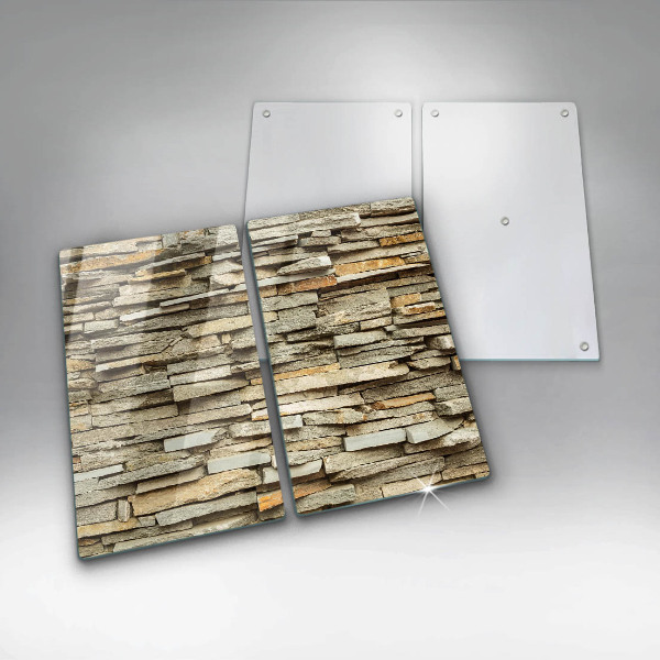 Herdabdeckung Dekorative Steine