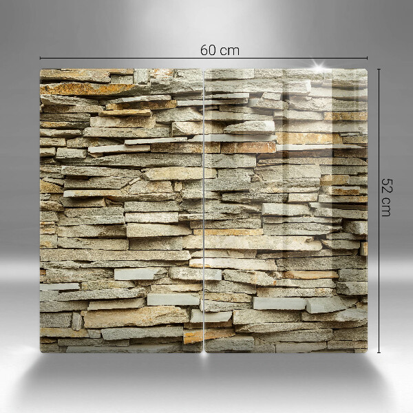 Herdabdeckung Dekorative Steine