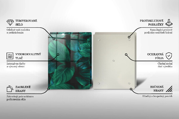 Herdabdeckung Dschungelblätter